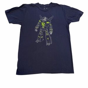 Casual Industrees Seahawks “12 Bot” Tee  - Navy